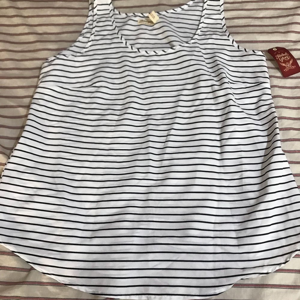 Stripped work shirt
